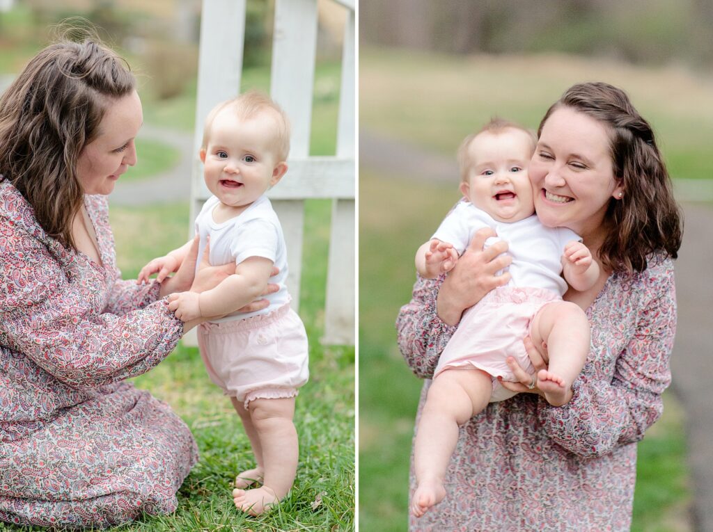 child photography, charlottesville, virginia, mother daughter, baby girl 