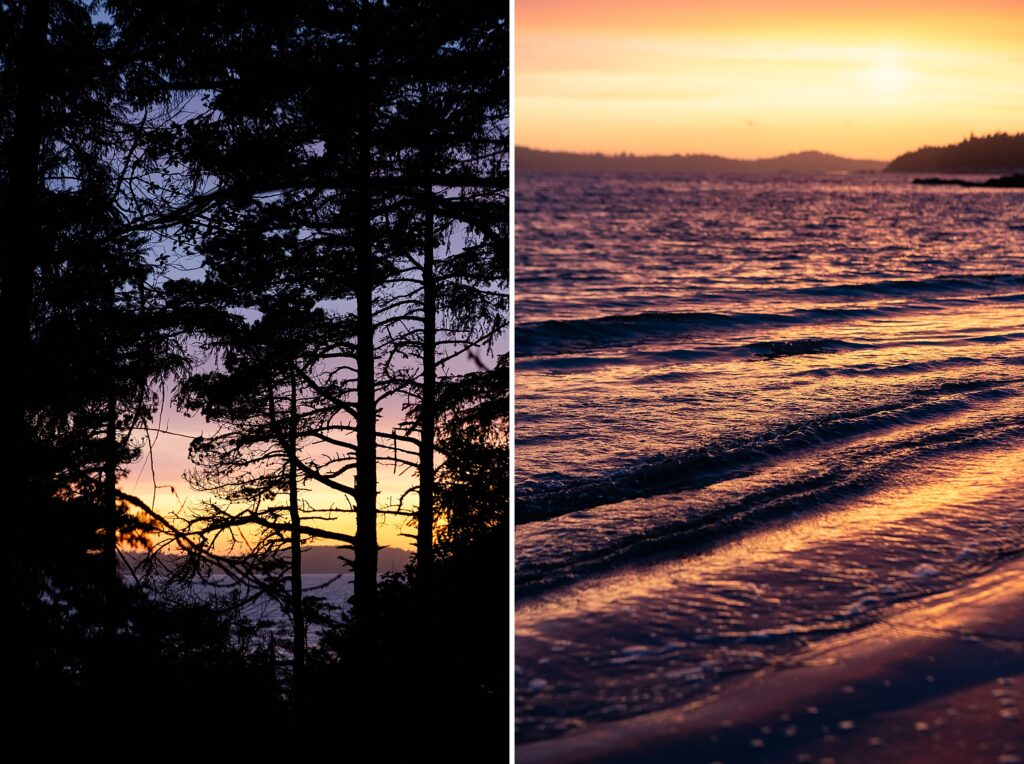 Pacific Ocean, Tofino, Tonquin Beach, Canadian beach, sunset